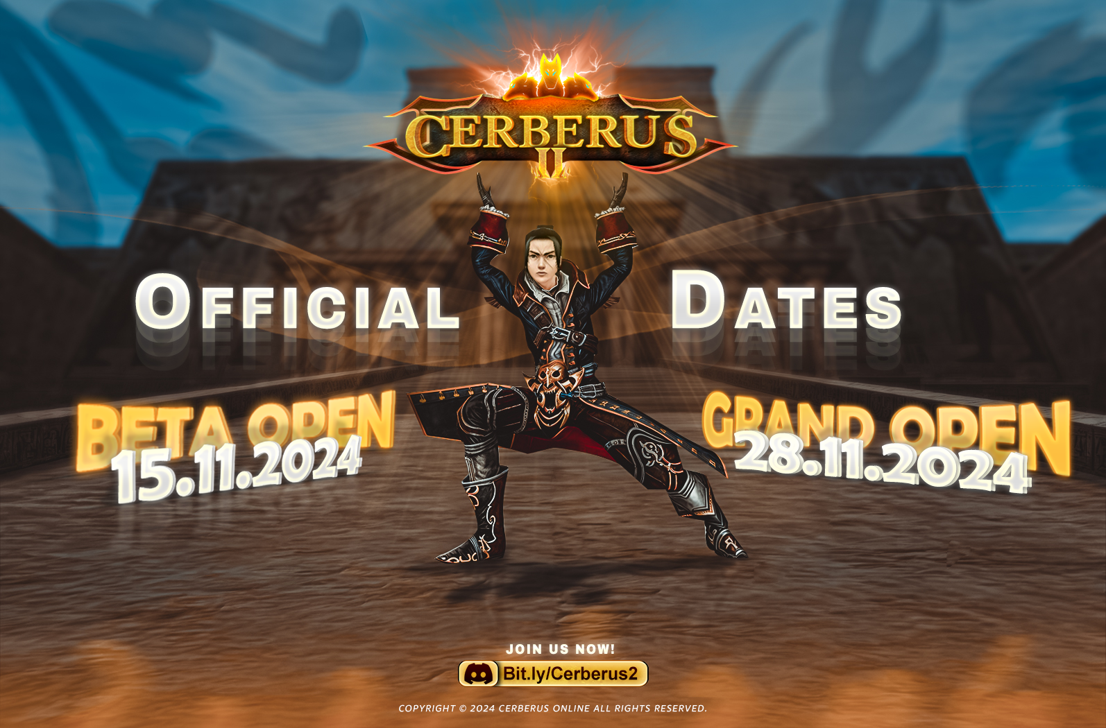 Cerberus Online Chapter 2 Official Dates!
