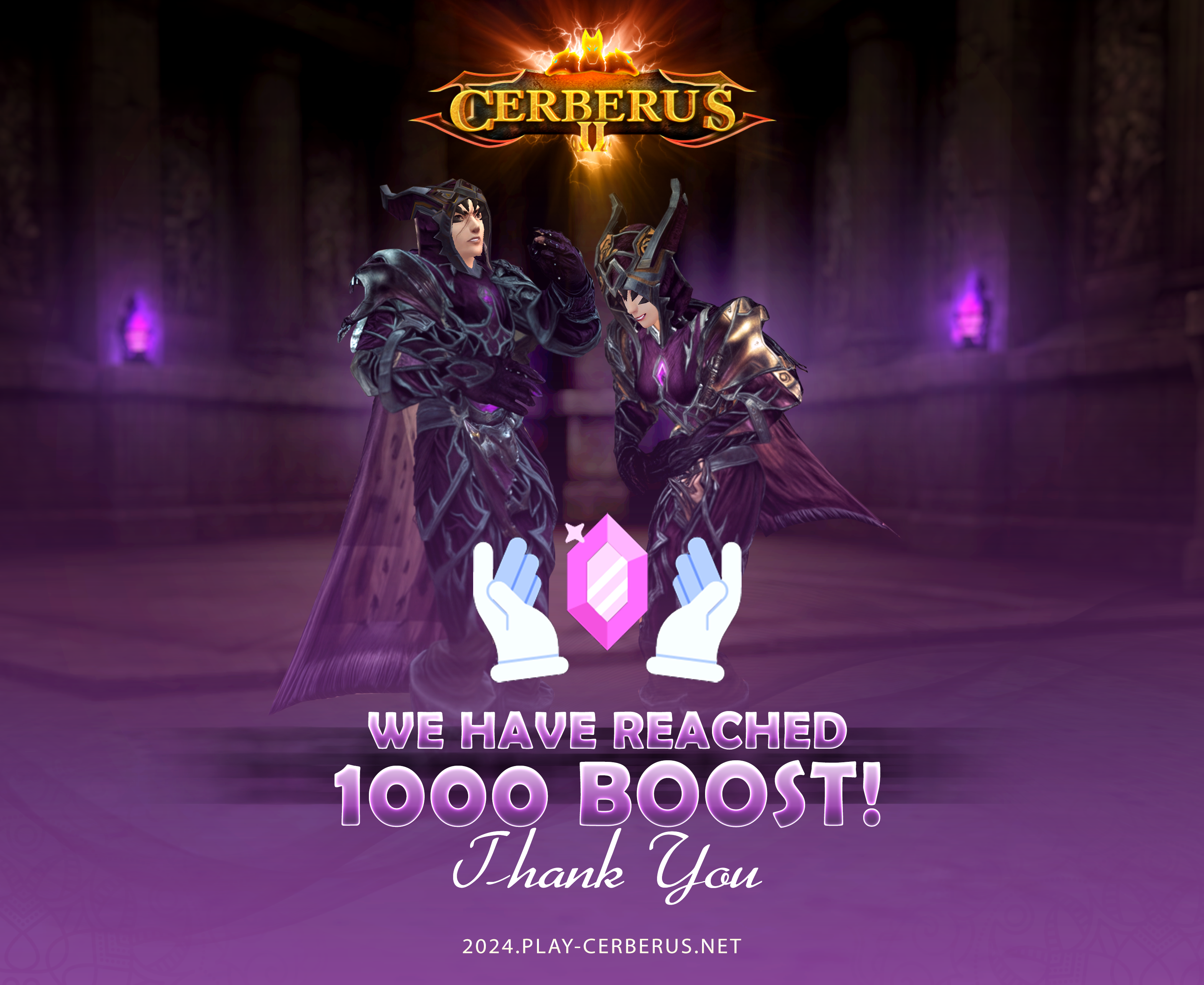 1000 Boosters!