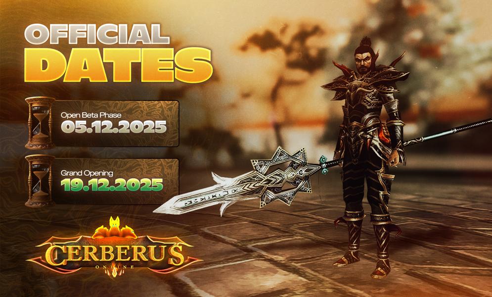 Official Dates Announced